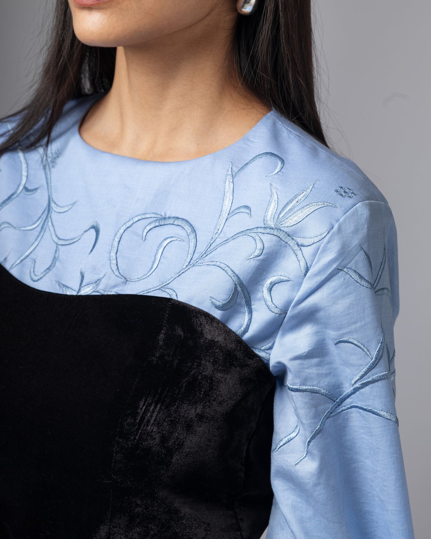 CAMELLIA DRESS WITH CORSET