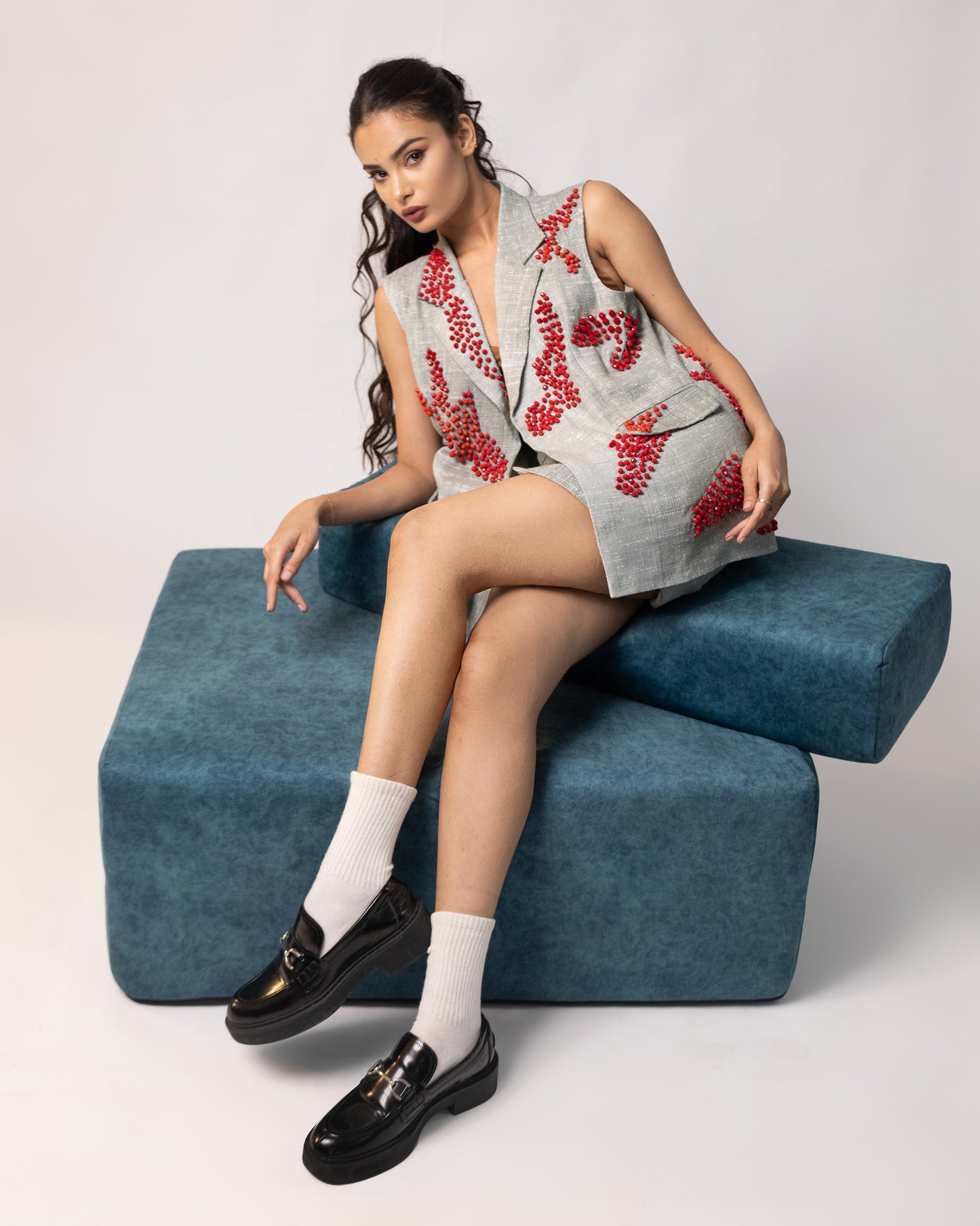 ISCHIA EMBELLISHED SET