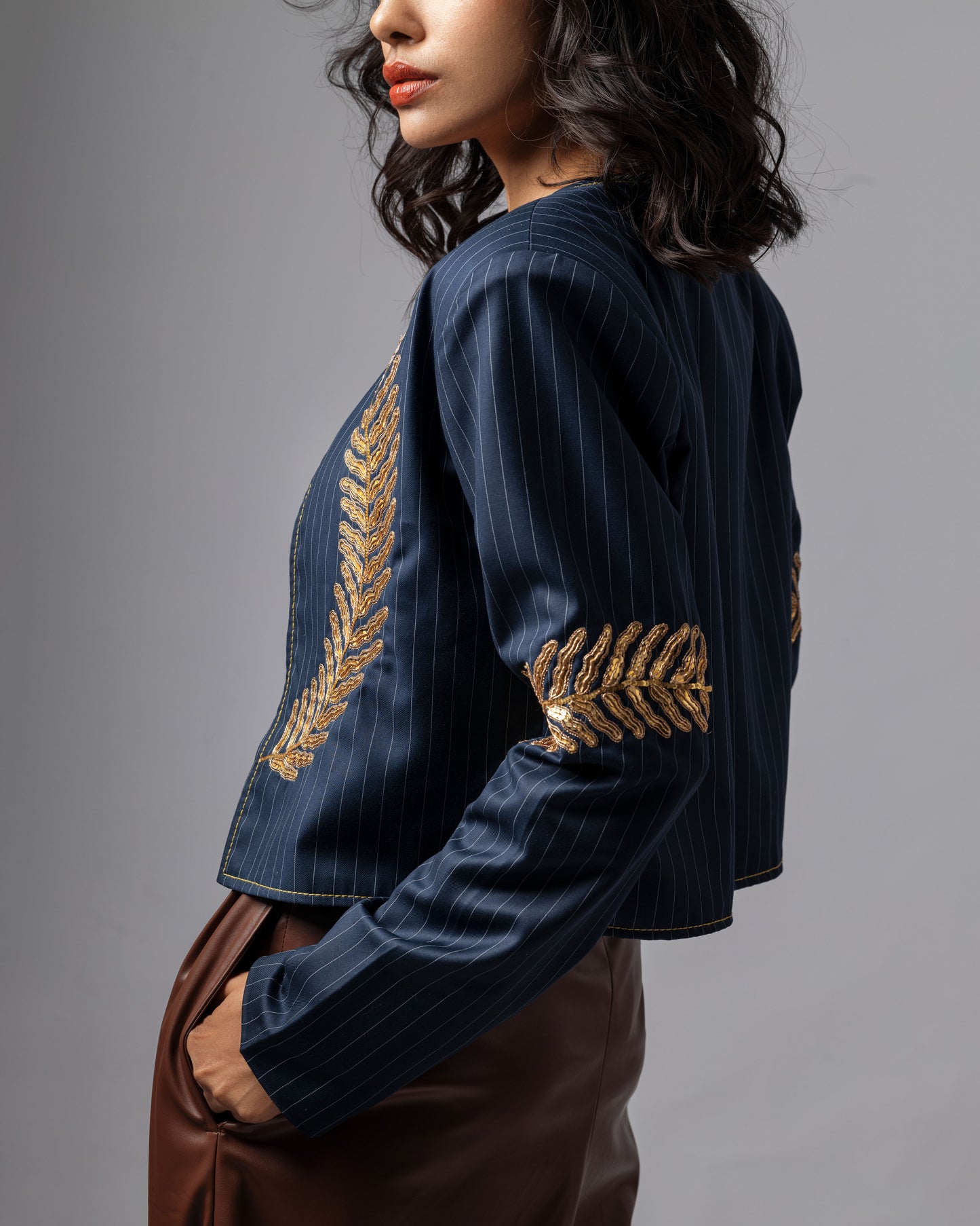 CAELESTIS EMBROIDERED JACKET